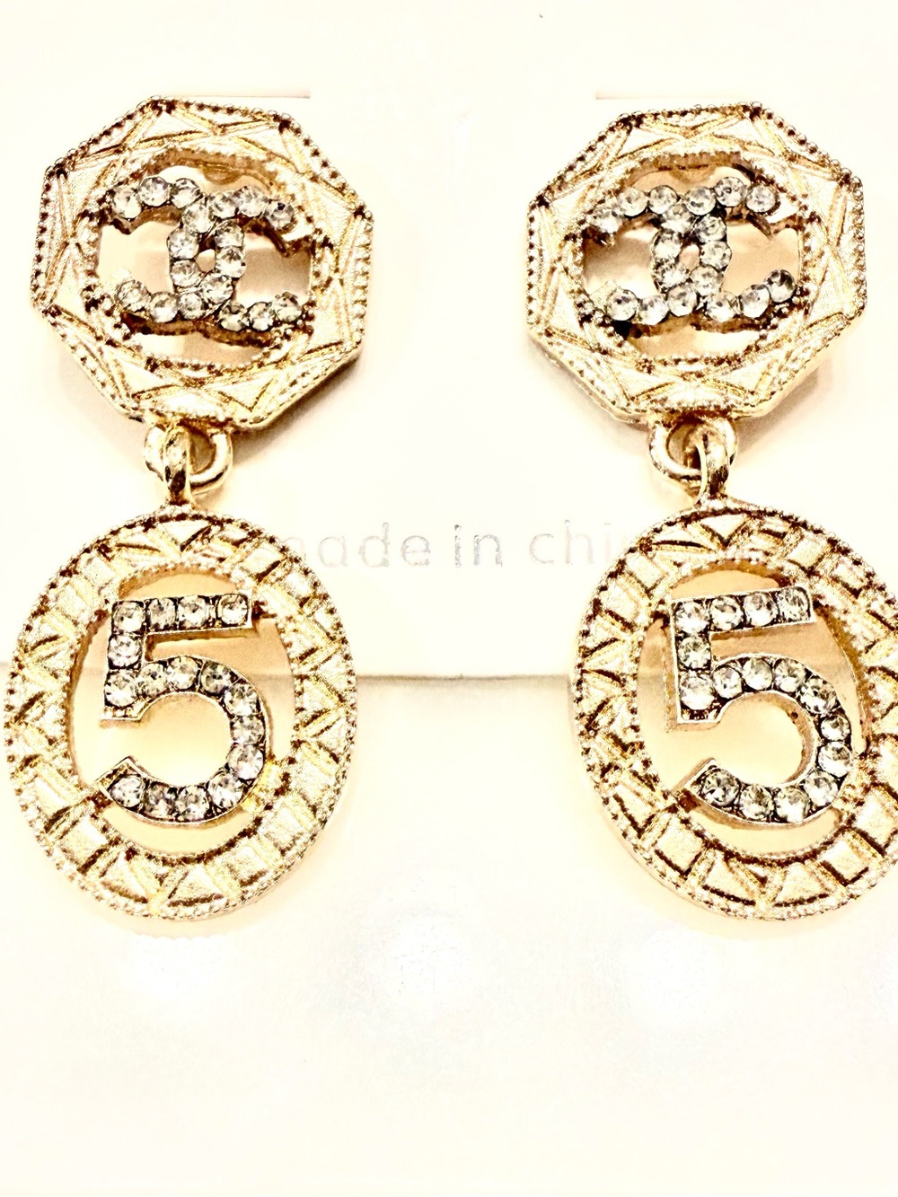 Luxe fashion Drop Earrings